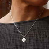 925 Sterling Silver Cat in the Moon Necklace Cute Cat Jewelry Gift for Women Daughter Mother