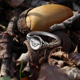 925 Sterling Silver Retro Style Ring Butterfly Ring