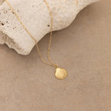 925 Silver Dainty Shell Necklace Gold Shell Necklace Tiny Shell Necklace Sea Mermaid Shell Necklace Gift for Women