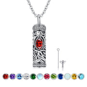 925 Sterling Silver Ashes Pendant Tree of Life Necklace Memorial Jewelry Gifts for Women Men Girls Boys