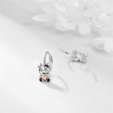 925 Sterling Silver Animal Leverback Earrings Cute Animal Jewelry Gifts for Women Girls