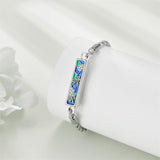 Urn Bracelet for Ashes 925 Sterling Silver Cremation Jewelry for Ashes Keepsake