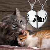 925 Sterling Silver Mother Daughter Granddaughter Family Heart Pendant Necklace Jewelry From Mom Grandmother