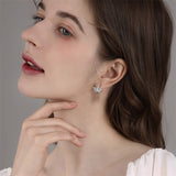 Bee Earrings Sterling Silver Bumble Bee Gold Plated Hoop Earrings Leverback Dangle Earrings for Women Jewelry Gifts for Women Girls