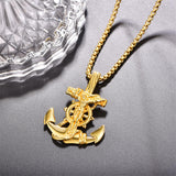 925 Sterling Silver Patron Saint Necklace  Amulet Necklace Cross Jewelry for Men with 2.5mm 22"+2" Rolo Chain